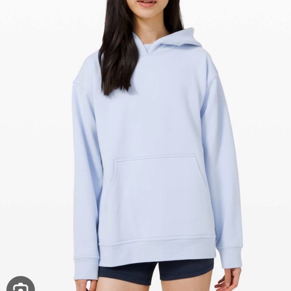 Lululemon All Yours Hoodie in Daydream Blue